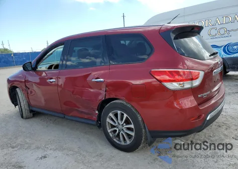 2015 Nissan Pathfinder S из США, поврежденный, VIN 5N1AR2MN1FC620614